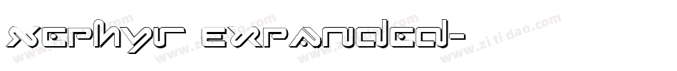 Xephyr Expanded字体转换